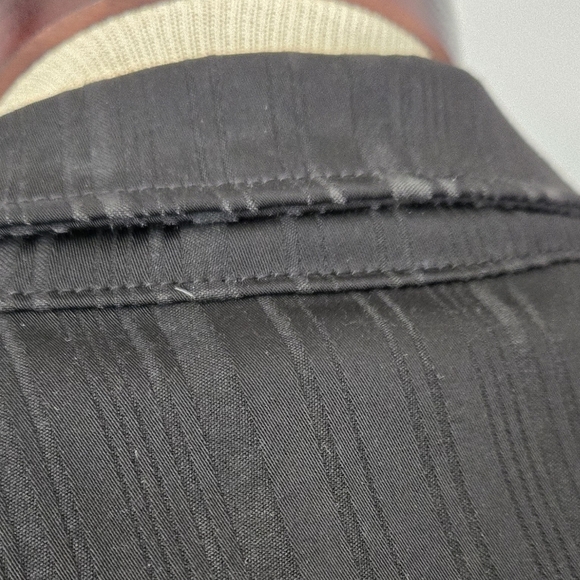 SWITCHBLADE STILETTO Black Zippered Jacket with Skull buttons. Size M - Picture 6 of 11